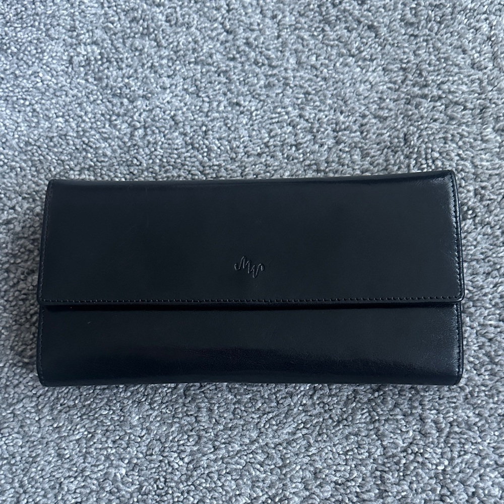 Monsac Black Leather wallet
